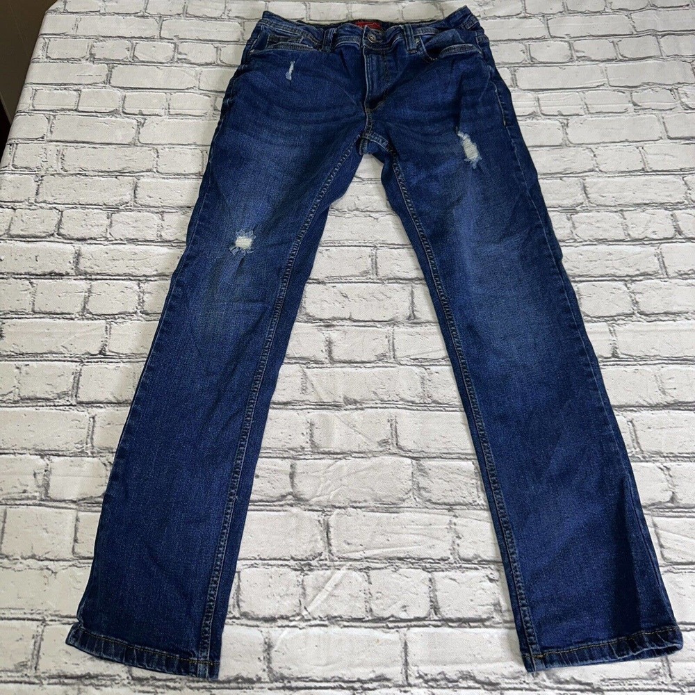 Truth Substance Common Sense Brand Mens Blue Jeans 32/32